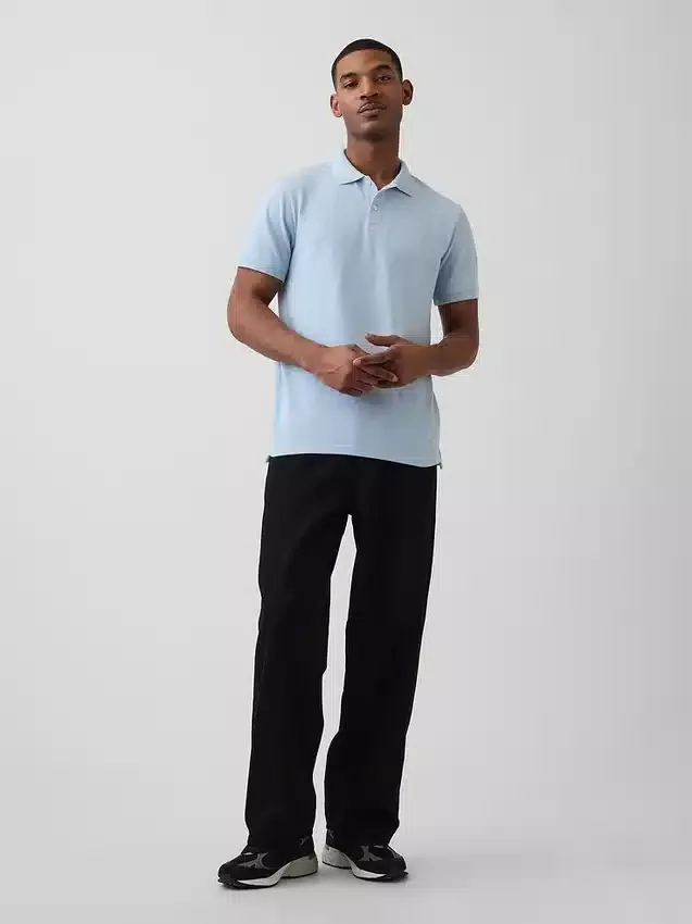 Pique Polo Shirt