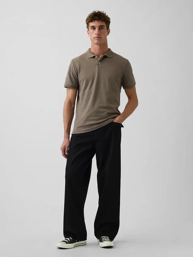 Pique Polo Shirt