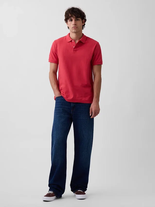 Pique Polo Shirt