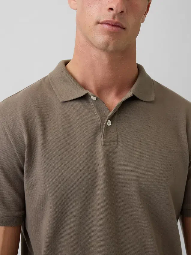 Pique Polo Shirt