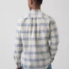 Plaid Oxford Button-Down Shirt