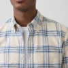 Plaid Oxford Button-Down Shirt