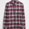 Plaid Oxford Button-Down Shirt