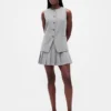 Pleated Mini Skort