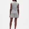 Pleated Mini Skort