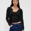 Pointelle Cardigan