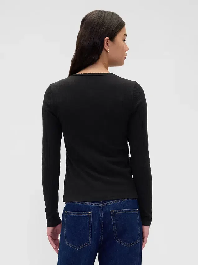 Pointelle Cardigan