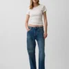 Pointelle Crewneck T-Shirt