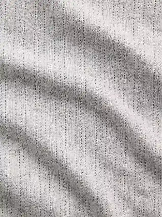 Pointelle Crewneck T-Shirt