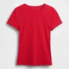 Pointelle Crewneck T-Shirt