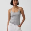 Pointelle Crop Cami