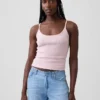 Pointelle Crop Cami