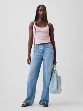 Pointelle Crop Cami