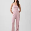 Pointelle Lettuce-Hem Pj Cami
