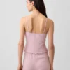 Pointelle Lettuce-Hem Pj Cami