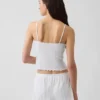 Pointelle Lettuce-Hem Pj Cami