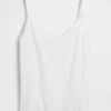 Pointelle Lettuce-Hem Pj Cami