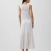 Pointelle Maxi Dress