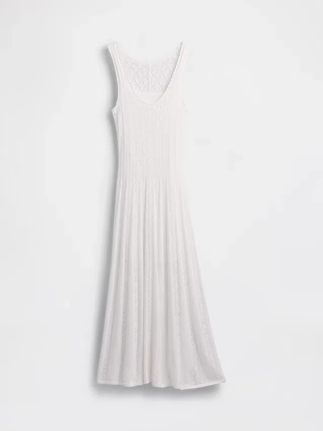 Pointelle Maxi Dress