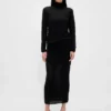 Pointelle Maxi Skirt