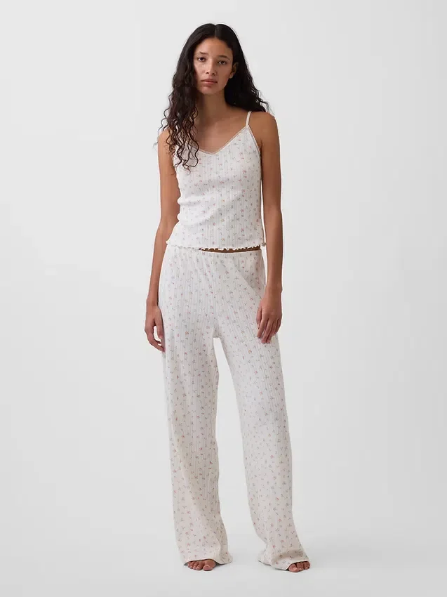 Pointelle Pj Pants
