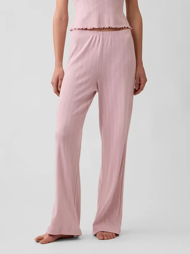 Pointelle Pj Pants