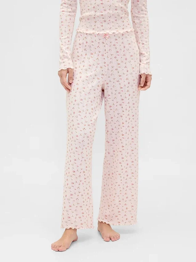 Pointelle Pj Pants