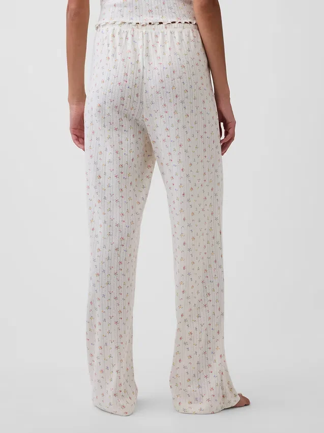 Pointelle Pj Pants