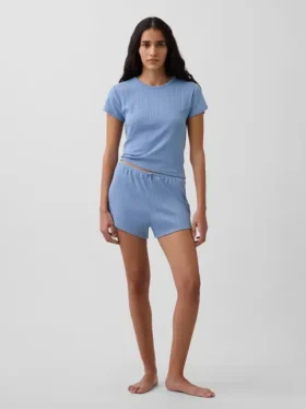 Pointelle Pj Shorts