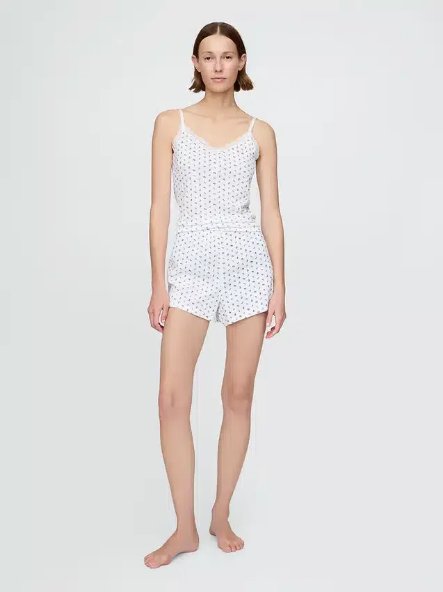 Pointelle Pj Shorts