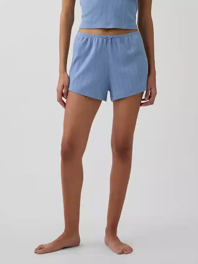 Pointelle Pj Shorts