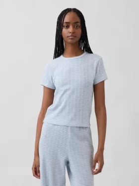 Pointelle Pj T-Shirt