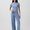 Pointelle Pj T-Shirt