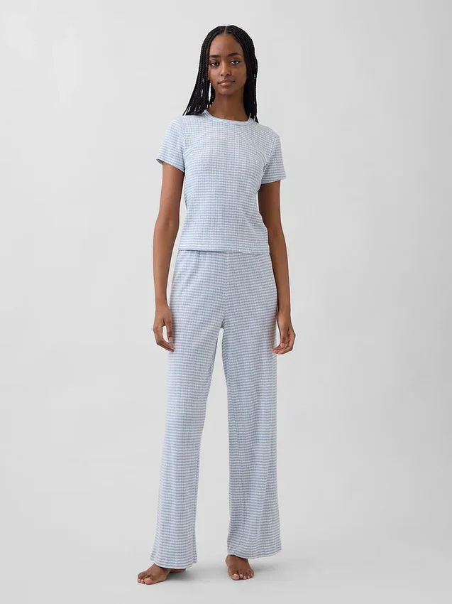 Pointelle Pj T-Shirt