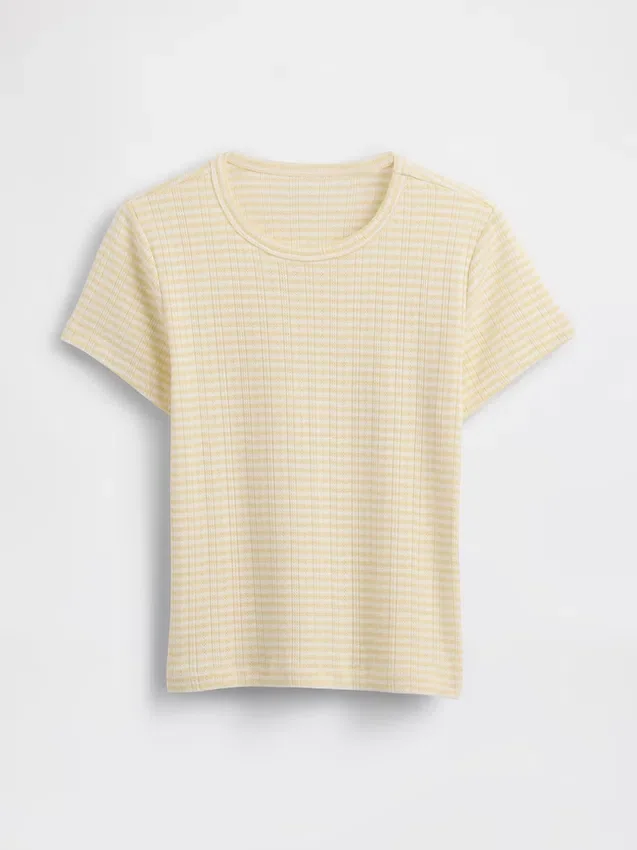 Pointelle Pj T-Shirt