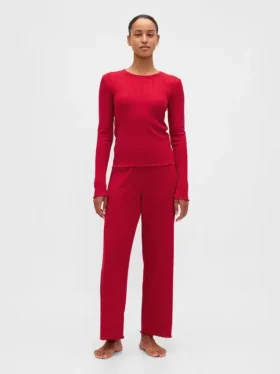 Pointelle Pj Top