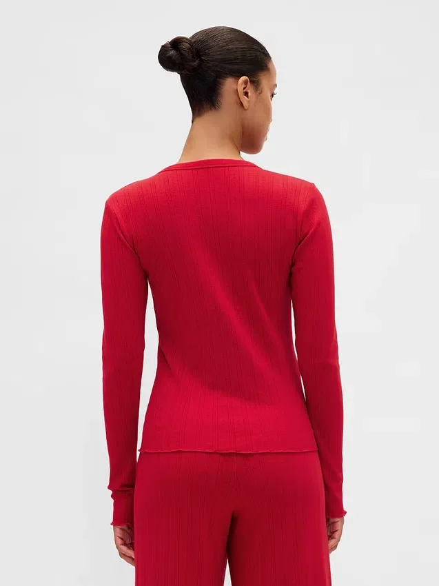 Pointelle Pj Top