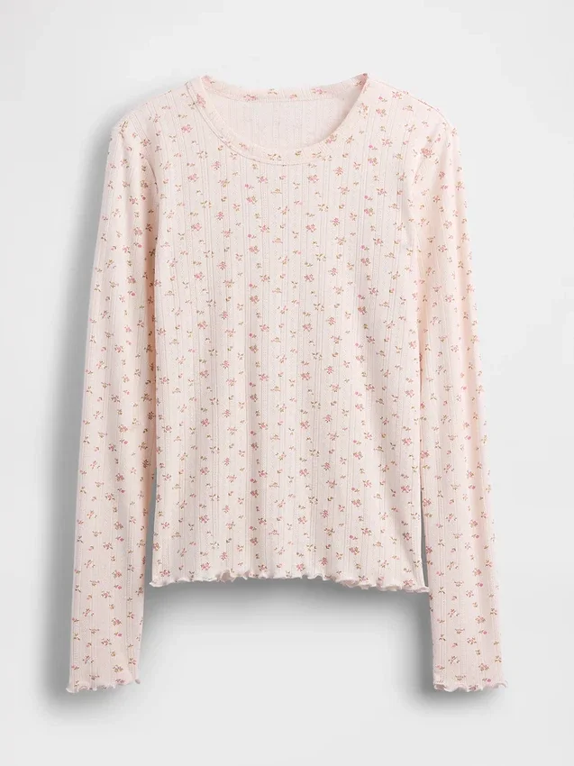 Pointelle Pj Top