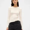 Pointelle Rib T-Shirt