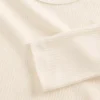 Pointelle Rib T-Shirt