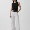 Pointelle Shell Tank Top