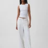 Pointelle Shell Tank Top