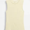 Pointelle Shell Tank Top