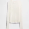 Pointelle Sweater