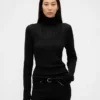Pointelle Turtleneck Sweater