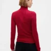 Pointelle Turtleneck Sweater