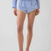 Poplin Bloomer Pj Shorts