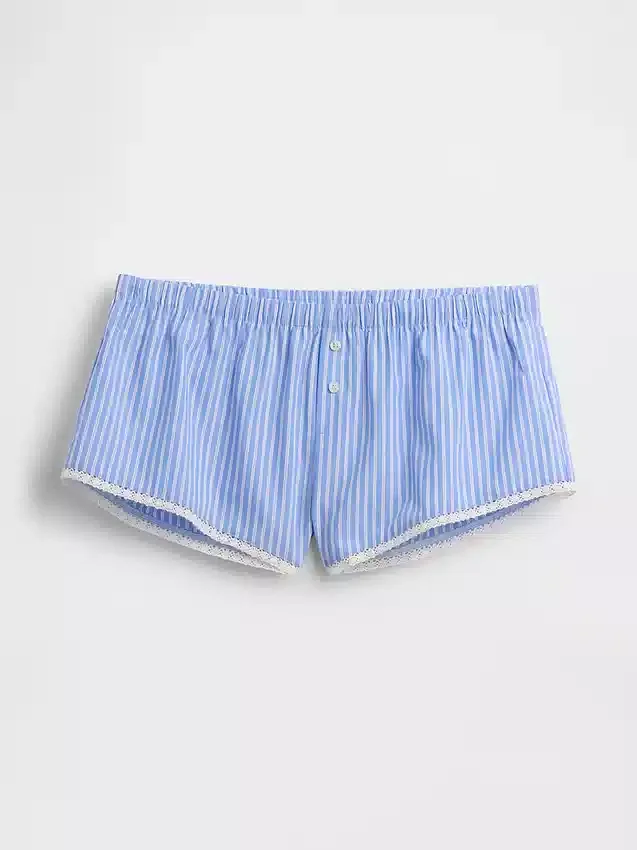 Poplin Bloomer Pj Shorts