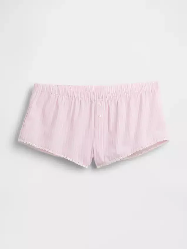 Poplin Bloomer Pj Shorts