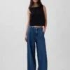 Poplin Boatneck Shell Tank Top